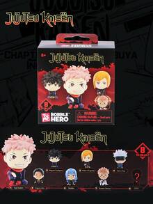 Crunchyroll 1 Mô hình búp bê lắc đầu Jujutsu Kaisen chính thức, có bản quyền, gồm Yuji, Megumi, Nobara, Gojo và các nhân vật khác. Mô hình búp bê lắc đầu dễ thương, thích hợp để trang trí bàn làm việc và là món quà lý tưởng cho người hâm mộ anime. - Nhiều màu - Xem 8