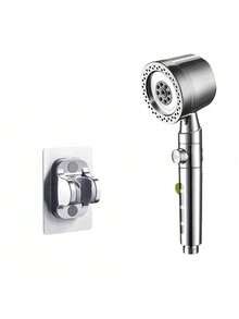 5-Setting Adjustable Handheld Shower Head With Filter Function, Suitable For Bathroom Shower Head, Bathroom Hardware Accessories And Bathroom Decor, Providing A Luxurious Bathing Experience - Multicolor - View 16
