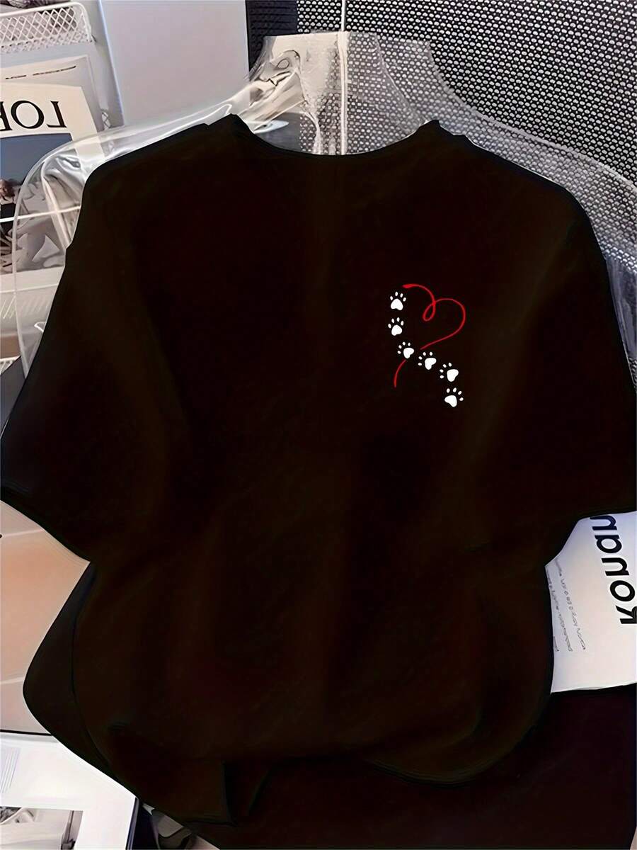 Women T-Shirts - Black - View 1