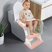Toilet Seats - Pink + White - View 5