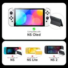 DATA FROG 适用于 OLED 的透明全包保护壳，晶莹剔透，防刮花配件 - 套裝 - 查看 7