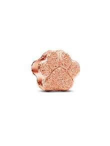 1 chiếc hạt charm hình trái tim và hoa màu vàng hồng lấp lánh, phù hợp với vòng tay hoặc dây chuyền dạng rắn nguyên bản, dùng để tự làm trang sức bạc 925, quà tặng trang sức cho nữ, con gái. - Hoa hồng vàng - Xem 21