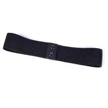 1 chiếc quần thun nữ có cúc cài, thích hợp mặc hàng ngày. - màu đen - Xem 4