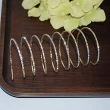Cadena para el brazo de mujer, pulsera brazalete para el Body, apta para usar a diario y en festivales - 3 row silvery - Ver 10