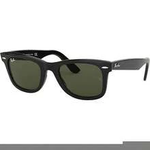Ray Ban Ray-Ban RB2140 901 50 Original Wayfarer Classic Black G-15 Green Sunglasses - mặc định - Xem 3