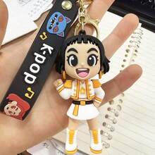 1 mặt dây chuyền silicon hình hoạt hình dễ thương D-Emon Hunter K-Pop, dây đeo co giãn, thích hợp để gắn vào túi xách, chìa khóa, làm quà tặng hàng ngày, kiểu dáng ngẫu nhiên. - Nhiều màu - Xem 12