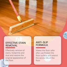 jakehoe Wooden Floor Cleaner Maintenance Cleaning Efficient Decontamination Tile Floor Polishing Brightening Dirt Removal Detergent Multi Surface Cleaner - Liquid - View 4