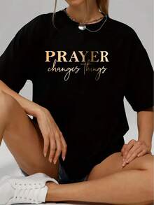 Women T-Shirts - Black - View 2