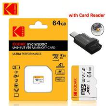Kodak 柯达 MicroSD 卡带读卡器 128GB 64GB 32GB 16GB Class10 高速存储卡 U3 V30 A1 TF SD 闪存卡 MicroSDXC - 查看 11