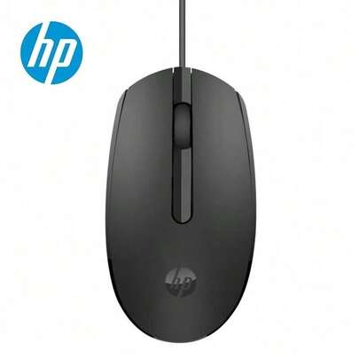  HP M10 Wired Mouse: Classic Symmetrical Wired Mouse For Business And Office Use, Quiet Operation, USB Interface, Plug And Play.