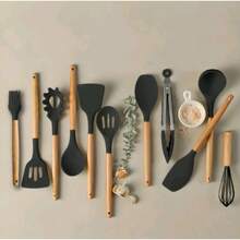 Set di utensili da cucina - nero - Visualizzare 1
