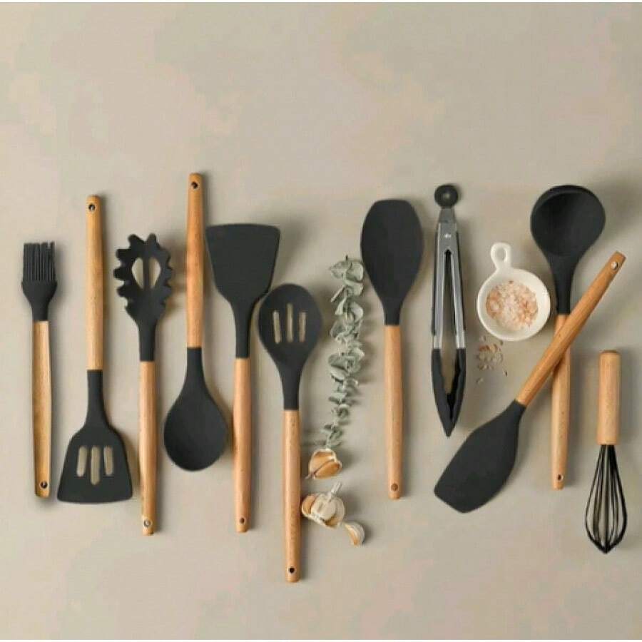 Set di utensili da cucina - nero - Visualizzare 1