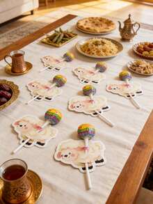 50/25pcs Sheep Shaped Candy Cardboard For Eid Al Adha Dining Table Center Candy Decoration Cardboard For Birthdays, Weddings, Eid Al Adha, Theme Party Candy Packaging Paper - One Size - View 12