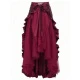 Pirate Skirt Burgundy