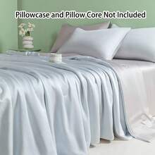 1pc Smooth Luxury Quilt, Suitable For All Seasons, Thin, Washable, Durable Comforter - Multicolor - View 12