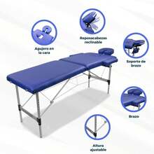 Mesa de masaje de spa - Azul - Ver 10