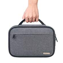 Lacdo USB Flash Drive Estuche Porta Pulgares Organizador Portátil Accesorios Electrónicos Bolsa de Almacenamiento para /SamData/ USB Flash Drives Jump Drive Memory StickCables - Gris - Ver 7