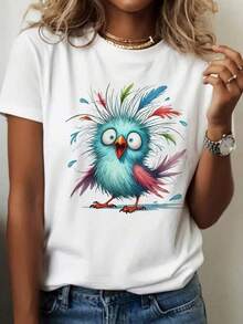 Women T-Shirts - White - View 8