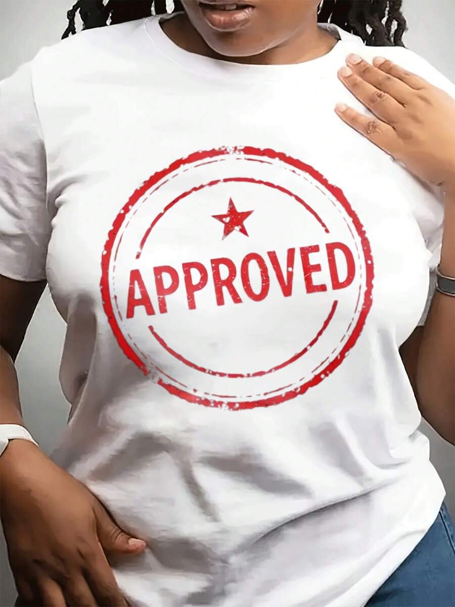 Camiseta casual de moda del cuello redondo del festival de primavera de las mujeres corto Sved Top se puede usar para Dailpor. Tecnología de impresión especial es adecuada para dar gifs a amigos y familia