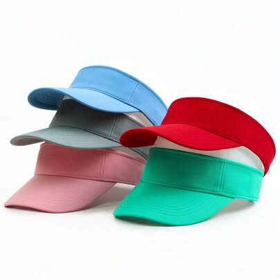 1 chiếc mũ lưỡi trai không vành, unisex, thích hợp cho hoạt động ngoài trời và thể thao.