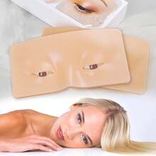 Silicone Makeup Practice Board, Suitable For Eyebrow And Eye Makeup, Reusable, Ideal For Practice, No Power Or Battery Required, Suitable For Beginners And Professionals For Eyebrow Tattoo Practice, Home Use - Perfect For Eyeshadow, Eyeliner, Eyebrow Training - For Precise Makeup Practice, Tattoo Kit Accessories, Makeup Tools, Eyebrow Makeup Brushes, Makeup Artist Supplies, Cosmetics, Eye Makeup Tools - View 9