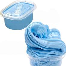 Jumbo Butter Slime Stress Relief Toy, Crystal Mud Stress Relief Toy, Bubble Gum Foam Stress Relief Slime Set, Soft Non-Sticky Crystal Clay, Suitable For Parties, Gatherings, Birthdays, Back To School Gifts, Birthday Gifts, Party Favors, Stress Relief Toys For Teens And Adults, Kids Slime Toys, Christmas Gifts, Thanksgiving, Christmas Stocking Stuffers, Gifts For Classmates, Family And Friends, Holiday Party Gifts, Easter Gifts - Multicolor - View 17