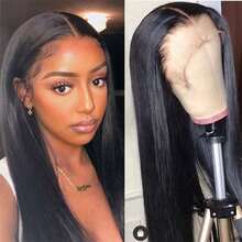 A Black Long Straight Wig, Smooth And Comfortable, Suitable For Daily Work, Leisure, Outings, Gatherings, Festivals And Events, As A Gift For Family And Friends - Black - View 4