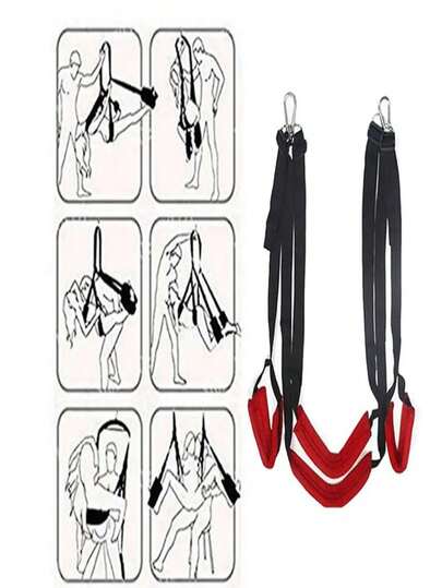 Columpio sexual de moda para adultos, juguetes sexuales para parejas, juguetes de coqueteo alternativos, disponibles en 4 colores, ajustables en cuanto a la tensión y la altura