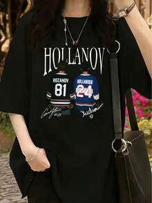 Women T-Shirts - Black - View 4
