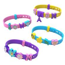 Children's DIY Educational String Bead Cartoon Bracelet, Letter-Pattern Educational Decorative Toy, Children's Girl Gift, Birthday Gift With Stickers - Multicolor - View 8