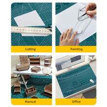 1pc 90x60cm Super Large Double-Sided Self-Healing Cutting Mat, A1 Size, Suitable For Crafts/Painting, Self-Healing Cutting Mat, Cutting Board, Cutting Pad, Sewing Cutting Mat, Craft Mat, Keyboard & Mouse Pad, Large Desk Mat, Large Mouse Pad - A1ZhaoGui - View 6