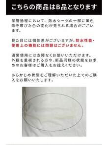 [ B品 訳あり品 ] [ ズレない ] 防水 ボックス シーツ [ 5面防水 抗菌 防ダニ] パッド ペット おねしょ 介護 ベッド カバー 耐水 介護 寝汗 ( ホワイト, 140cm x 200cm) - ホワイト[訳あり品]&140cm x 200cm - チェックする 6