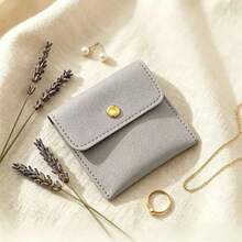 20pcs White Silver Pink Black Faux Leather Jewelry Pouches With Snap Closure Jewelry Storage Bag - Luxurious Gift Bags For Earrings, Necklaces, Bracelets, And Rings - Perfect For Storage & Pieceaging - Pu Leather Storage Bag - View 10