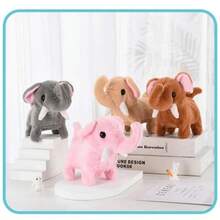 Plush Puppy Jumps, Walks, Barks And Somersaults / For Kids - WHITE ELEPHANT - 查看 10