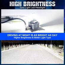 S&D Bóng đèn pha LED ô tô D SERIES D1S D3S D2S D4S D5S 140W Canbus HID 12V 24V Turbo Đèn tự động cắm và chạy thay thế 1:1 cho đèn Xenon. - A - Xem 6
