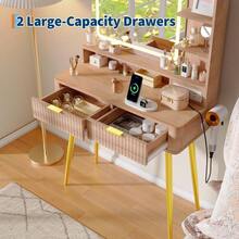 Vanities & Vanity Benches - Brown - View 3