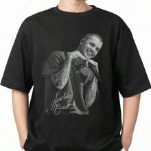Coachella 2026  Bieber Funny Shirt, Vintage Bieberchella, Retro Oversize Shirt, JB T-Shirt Crafted From Breathable 100% Cotton, Perfect For Infusing Nostalgic, Fun Vibes Into Your Outfits During Casual Gatherings, Music Events, Or Daily Wear. This Is A Men's Round-Neck Printed Short-Sleeve Casual Everyday T-Shirt. It Makes An Excellent Gift For Friends And Family. The 100% Cotton T-Shirt Features A Youthful And Fashionable Design, Suitable As Graphic Tees For Both Men And Women Ideal For Back-To-School Season, It Is A Loose And Comfortable Women's Top As Well. - 黑色 - 查看 1