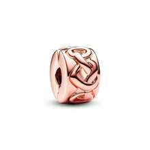 1 chiếc hạt charm hình trái tim và hoa màu vàng hồng lấp lánh, phù hợp với vòng tay hoặc dây chuyền dạng rắn nguyên bản, dùng để tự làm trang sức bạc 925, quà tặng trang sức cho nữ, con gái. - Hoa hồng vàng - Xem 16