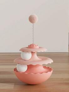 1 món đồ chơi cho mèo hình bánh macaron tự cân bằng, đồ chơi xếp hình tự động giúp mèo con giải trí. - Nhiều màu - Xem 14