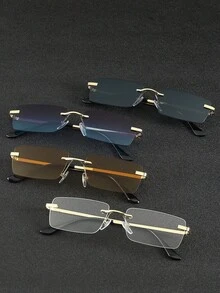 4pcs 金灰金雙茶灰藍白平