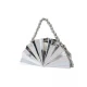 Silver Short Necklace With Pearls