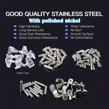 90 chiếc chốt kệ tủ, chốt kệ 5mm, chốt kệ sách bằng kim loại, giá đỡ chốt kệ, chốt kệ 5mm. - A - Xem 7
