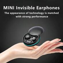 New Style True Wireless In-Ear Macaron Musics Earbuds Sleeping Headset Couples Video Earplug Mini Bluetooth 6.0 Earpods HIFI Dolby Bass Stereo HD Calling Earphones For Android For Cellphone Music Headphone For Halloween's Day Gift - View 3