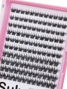 Bộ 120 sợi mi giả Sulv tự nhiên, kích thước 10-12-14mm, nhiều màu sắc, tự làm mi giả tại nhà, phù hợp cho người mới bắt đầu. - Xem 3
