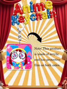 TADC Keychain, Cartoon American Fantasy Television Series Fun Style Anime Keychain, Movie Merchandise, DIY Personalized Idol Merch Gift For Friends Birthday, Animation Keychain, Keychain Collection, Exquisite Decoration, Exquisite Small Gift, Holiday Gift, Collectible - Multicolor - View 9