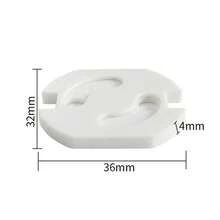 Baby Socket Protector, Easy To Install And Remove Device For Standard Sockets Black/White/Transparent 10/30pcs - Multicolor - View 8
