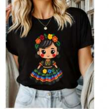 Women T-Shirts - Black - View 8