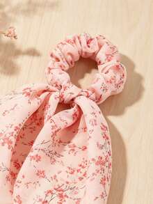 2 chiếc khăn choàng voan hoa văn màu trơn, phong cách cung đình Bohemian, phụ kiện polyester thường ngày, phù hợp cho mọi mùa, lễ hội, tiệc tùng. - Màu Hồng baby - Xem 4
