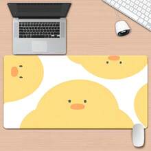 1 JlT Cute Chick Computer Mouse Pad Suitable For Office And Gaming - Large Size Adorable Chicken Face Design Compatible With Desktop/Laptop For Daily Office Or Gaming Use (Wrist Rest Comfortable) - Mouse Pad - View 10