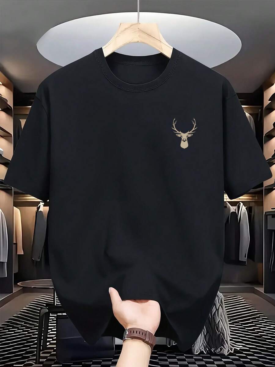 Dam-T-shirts - Svart - Visa 1